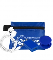 "PORTOLA" Mobile Tech Auto and Home Charging Kit with Earbuds in