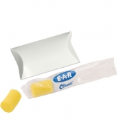Ear Protection Kit in a Small Pillow Box