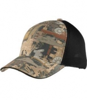Port Authority® Camouflage Cap with Air Mesh Back
