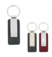 Leatherette Key Tag