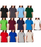 Ladies’ UltraClub Cool-N-Dry Stain-Release Performance Polo