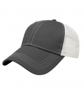 Structured Contrast Stitching & Mesh Back Cap