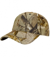 Polyester Large Mesh Camo Cap