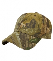 Six Panel Unstructured Camo Cap