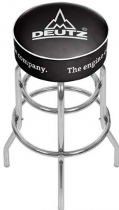 30" H Double Ring Counter Stool