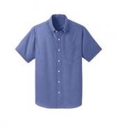 Port Authority® Short Sleeve SuperPro™ Oxford Shirt