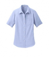 Port Authority® Ladies Short Sleeve SuperPro™ Oxford Shirt