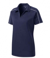 Sport-Tek® Ladies Micropique Sport-Wick® Piped Polo
