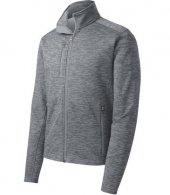 Port Authority® Digi Stripe Fleece Jacket