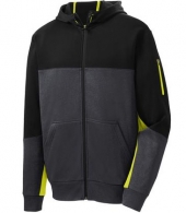 Sport-Tek® Tech Fleece Colorblock Full-Zip Hooded Jacket
