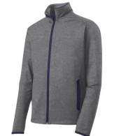 Sport-Tek® Sport-Wick® Stretch Contrast Full-Zip Jacket