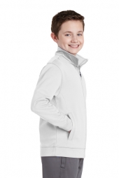 Sport-Tek® Youth Sport-Wick® Fleece Full-Zip Jacket