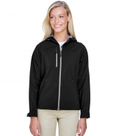 North End Ladies' Prospect Two-Layer Fleece Bonded Soft Shell Hoo