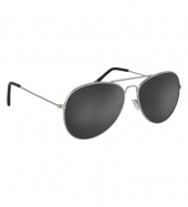Color Mirrored Aviator Sunglasses