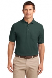 Port Authority - Silk Touch Polo with Pocket