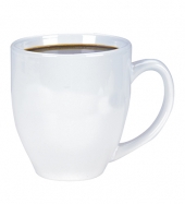 Shiny Bistro Mug - 15 oz. (white)