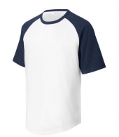 Sport-Tek® Youth Short Sleeve Colorblock Raglan Jersey