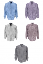 Easy-Care Gingham Check Shirt