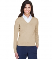 Devon & Jones Ladies' V-Neck Sweater