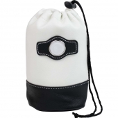 Leatherette Drawstring Valuables Pouch