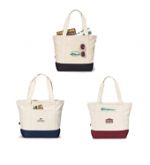 Newport Cotton Zippered Tote