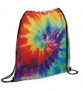 Tie Dye Drawstring Bag
