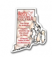 Rhode Island State Magnet