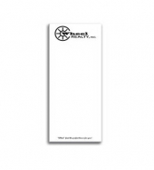 Paper Note Pad 3 1/2 x 8 1/2, 50 pages w/ magnet