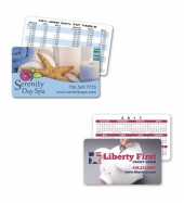 Plastic Wallet Card 10 mil