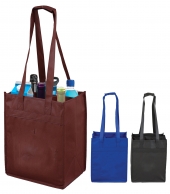 6 Bottle Wine Tote Bag