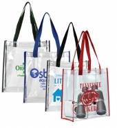 Matterhorn Clear Vinyl Stadium Compliant Tote Bag
