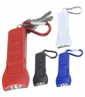 "Beamer" 4 LED Keyholder Keylight with Carabiner Clip