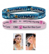 1/2" Headband Stretchy Elastic Dye Sublimation Headbands