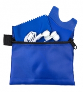 Mobile Tech Earbud Kit with Microfiber Cleaning Cloth and Cell Ph