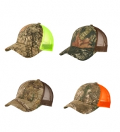 Port Authority® Structured Camouflage Mesh Back Cap