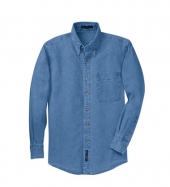 Port Authority® Long Sleeve Denim Shirt