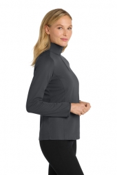 Port Authority® Ladies Pinpoint Mesh 1/2-Zip