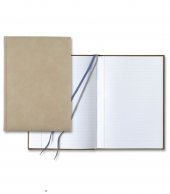 Chia Slim Grande Lined White Page Journal