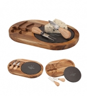 Bon Appetit Slate Cheese Set