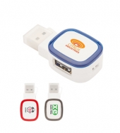 Tapa I Dual-Port USB 2.0 Hub/Reader