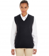 Harriton Ladies' Pilbloc™ V-Neck Sweater Vest