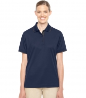 CORE365 Ladies' Motive Performance Piqué Polo with Tipped Collar