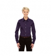 Ladies' Crown Woven Collection® Solid Stretch Twill