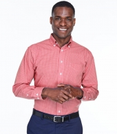 Men's Crown Woven Collection® Gingham Check