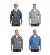 Adult Vintage Zen Full-Zip Fleece Hooded Sweatshirt