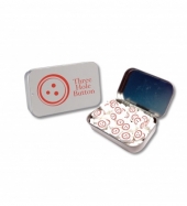 Large Tin With Printed Mints