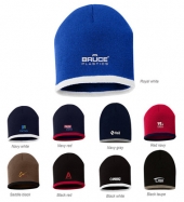 Sportsman SP09 8"" Bottom Striped Knit Cap