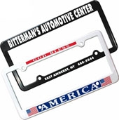 2 Holes License Plate Frame