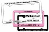4 Holes License Plate Frame