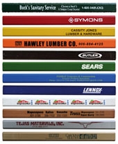Enamel Finish Carpenter Pencil